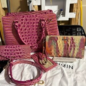 Brahmin Rouge Blush set